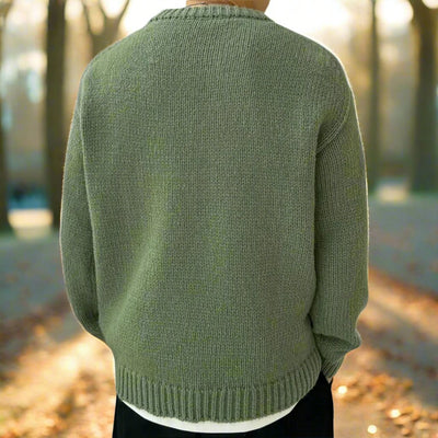 STOCKHOLM | Klassischer Herren Strickpullover