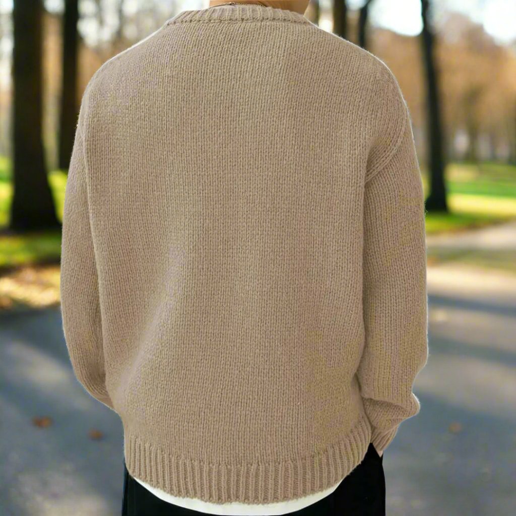 STOCKHOLM | Klassischer Herren Strickpullover