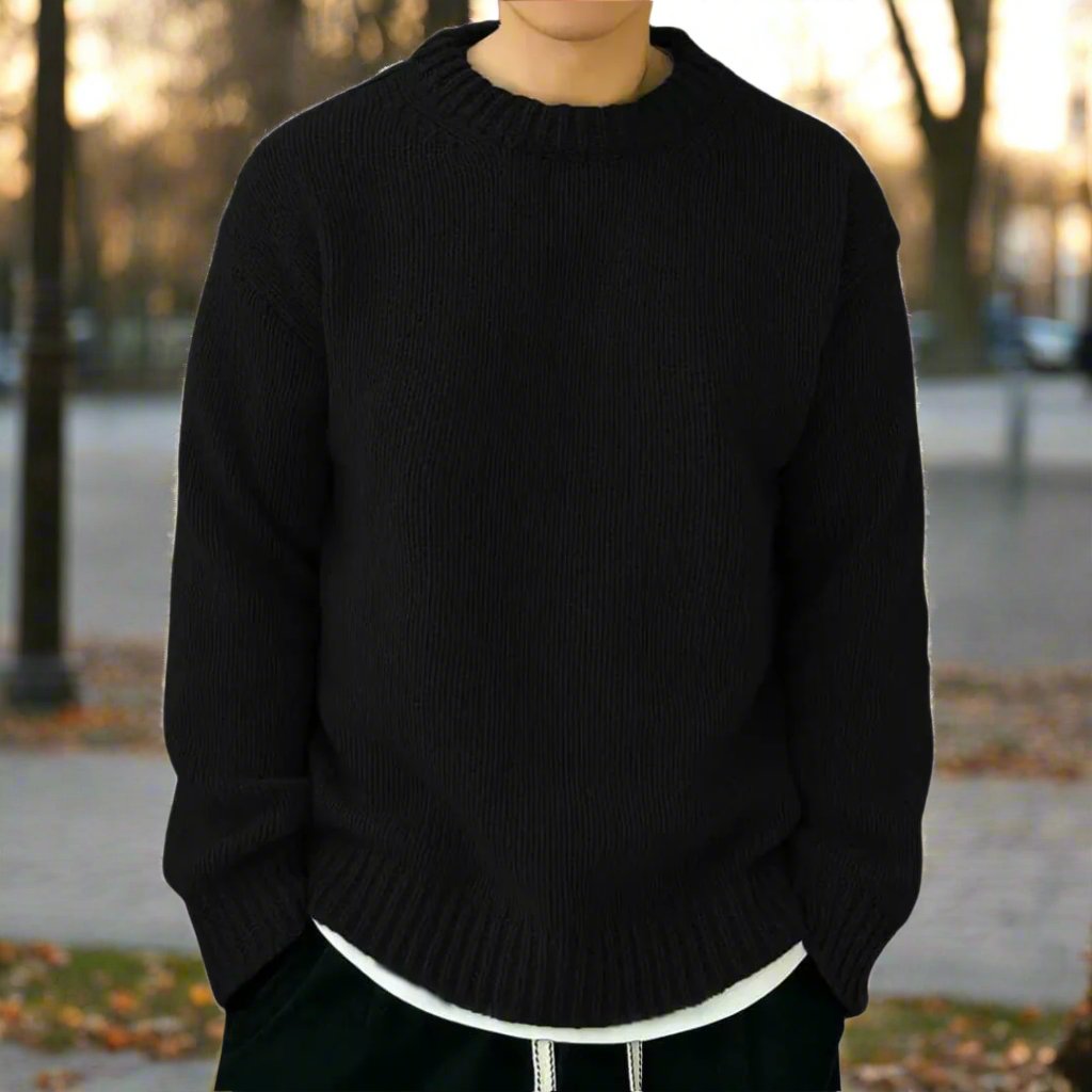 STOCKHOLM | Klassischer Herren Strickpullover