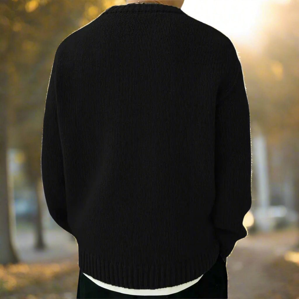 STOCKHOLM | Klassischer Herren Strickpullover