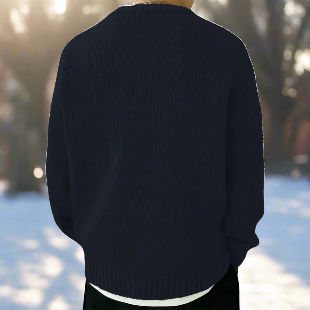 STOCKHOLM | Klassischer Herren Strickpullover