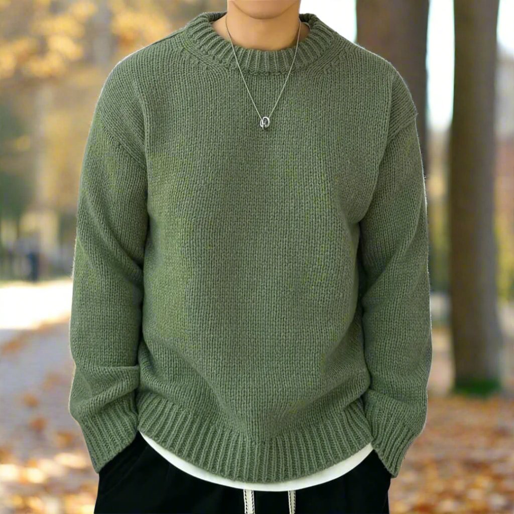 STOCKHOLM | Klassischer Herren Strickpullover