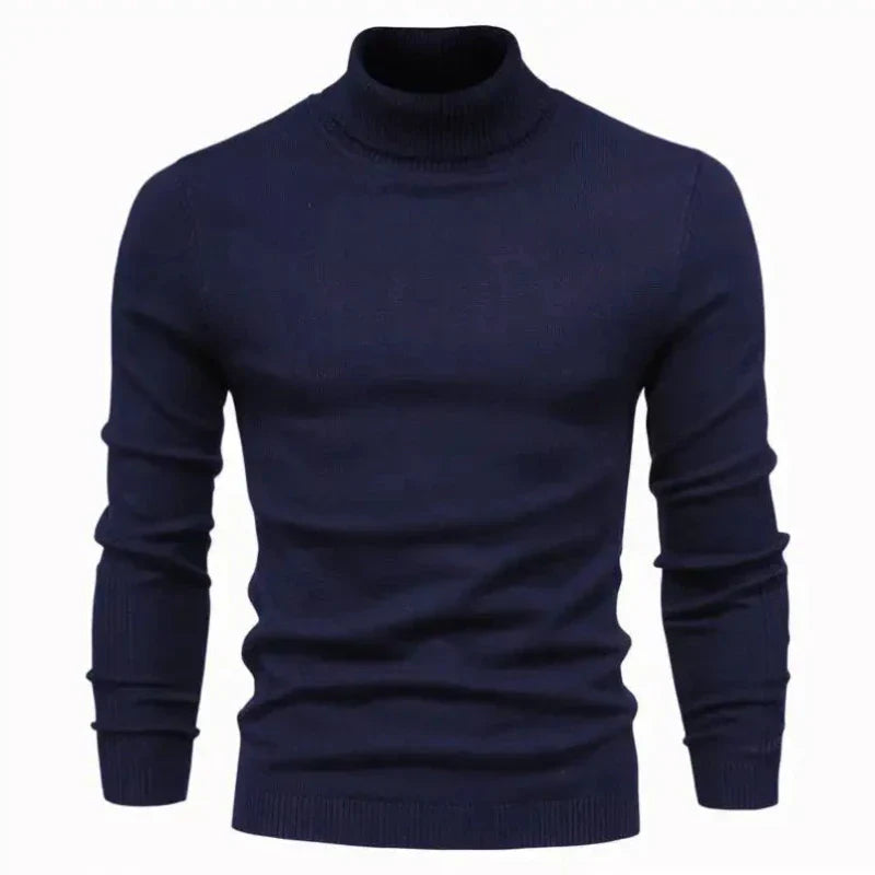 TERRA | Slim Fit Turtleneck Pullover aus Wolle