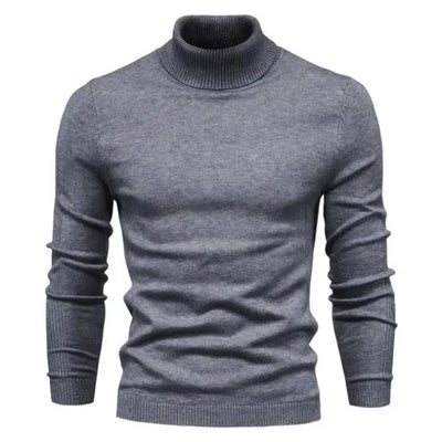 TERRA | Slim Fit Turtleneck Pullover aus Wolle