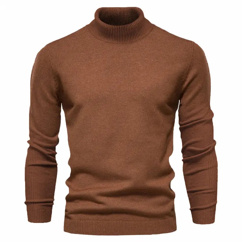 TERRA | Slim Fit Turtleneck Pullover aus Wolle