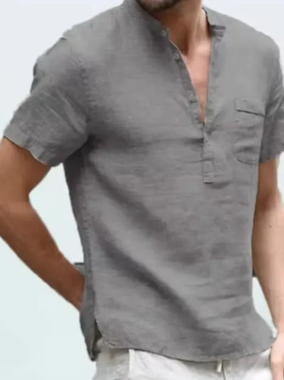 ADRIAN | Herren-Henley-Shirt