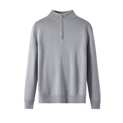 ATLAS | Eleganter 1/4-Zip Up Pullover aus 100% Wolle