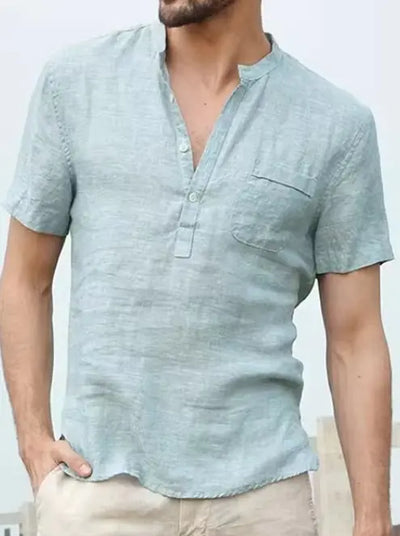 ADRIAN | Herren-Henley-Shirt